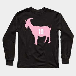 Messi the Goat inter Miami Long Sleeve T-Shirt